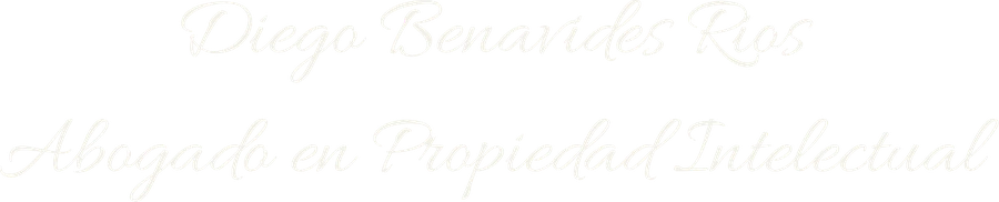 Diego Benavides Ríos, abogado en propiedad intelectual